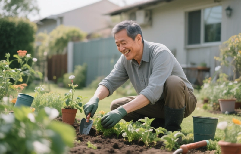 Mindful Father's Day: Gardening as Caregiving Practice