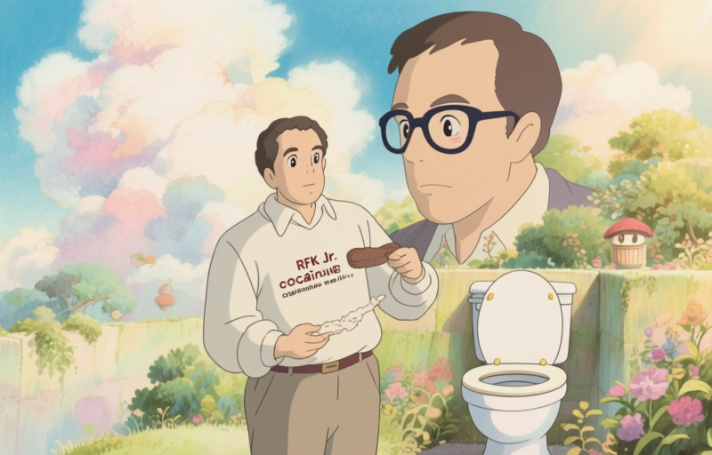 RFK Jr. in opspraak: cocaïne van wc-brillen