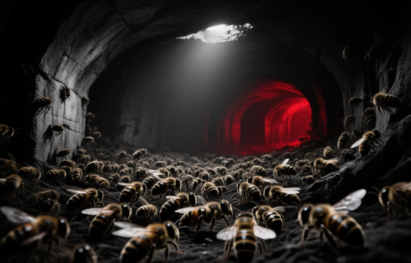 5.5 Million Wild Bees Thrive in Underground City