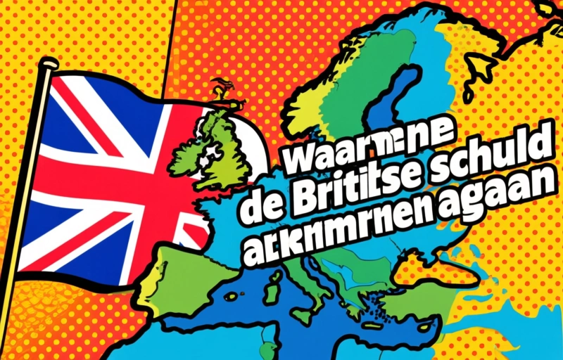 Visuele weergave van Schuldencrisis VK en Polens Economische Groei