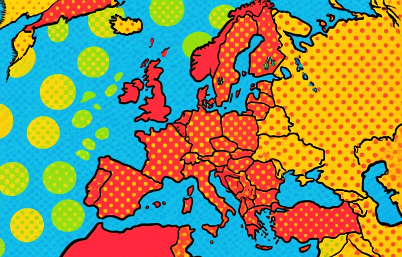 Visuele weergave van Jupiter Fonds wint met Europese AI-energiehausse