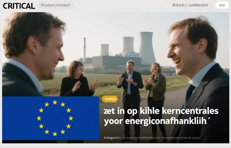 EU zet in op kleine kerncentrales voor energieonafhankelijkheid