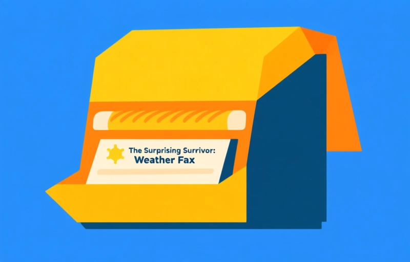 Visual representation of Wi-Fi vs. Weather Fax