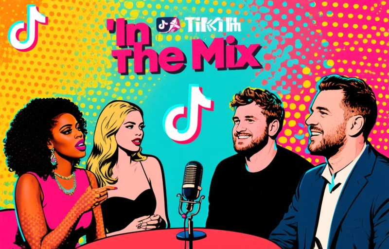 Tweede seizoen TikTok In The Mix podcast met topartiesten