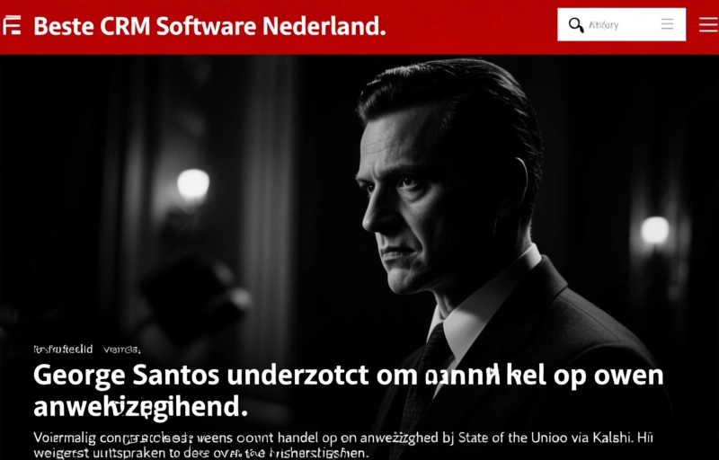 George Santos onderzocht om handel op eigen aanwezigheid