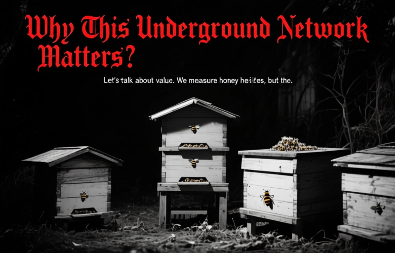Visual representation of Underground Bee City