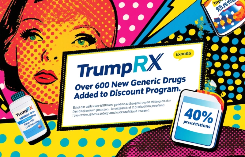 TrumpRX Expands: Over 600 New Generic Drugs Added to Discount Program