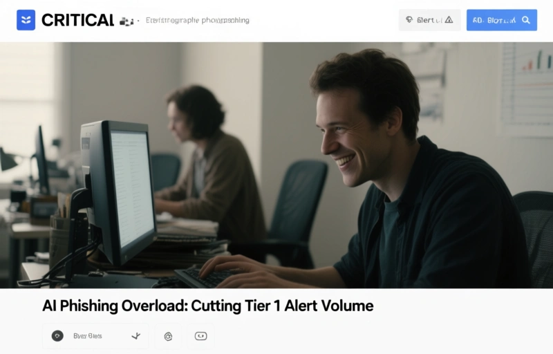 AI Phishing Overload: Cutting Tier 1 Alert Volume