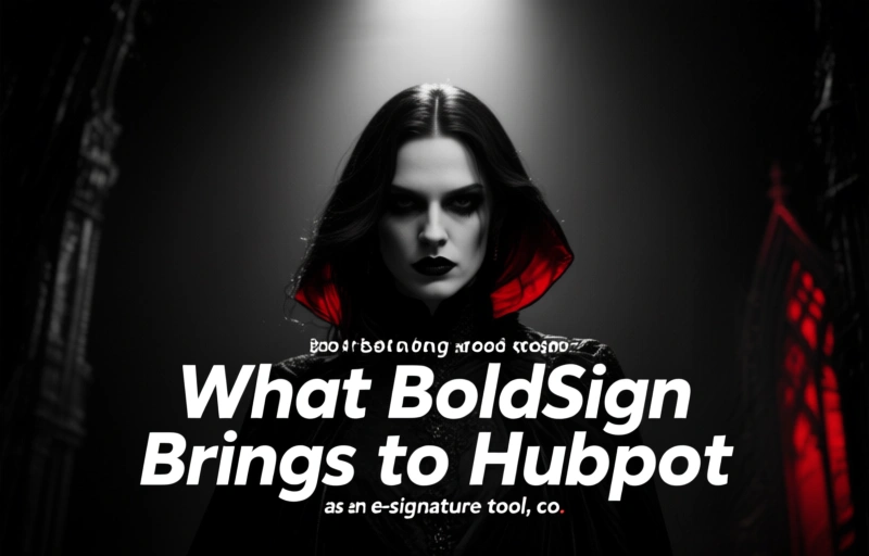 Visual representation of HubSpot CRM Gets a BoldSign Boost for Faster Contracts