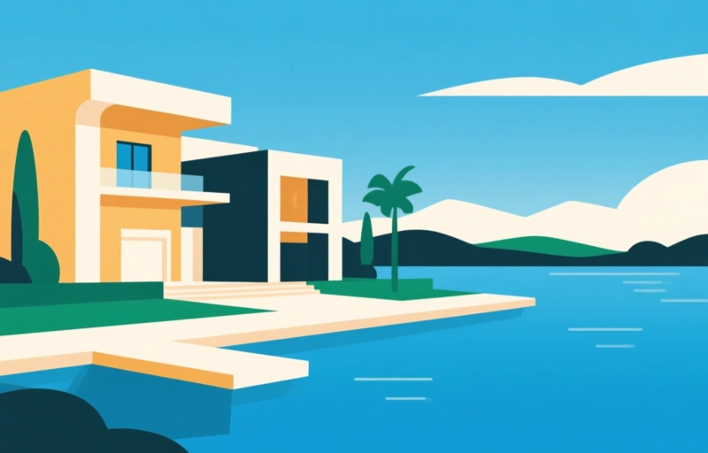 Lakefront Luxury: 2024-Built Sanctuary in Valencia Parc