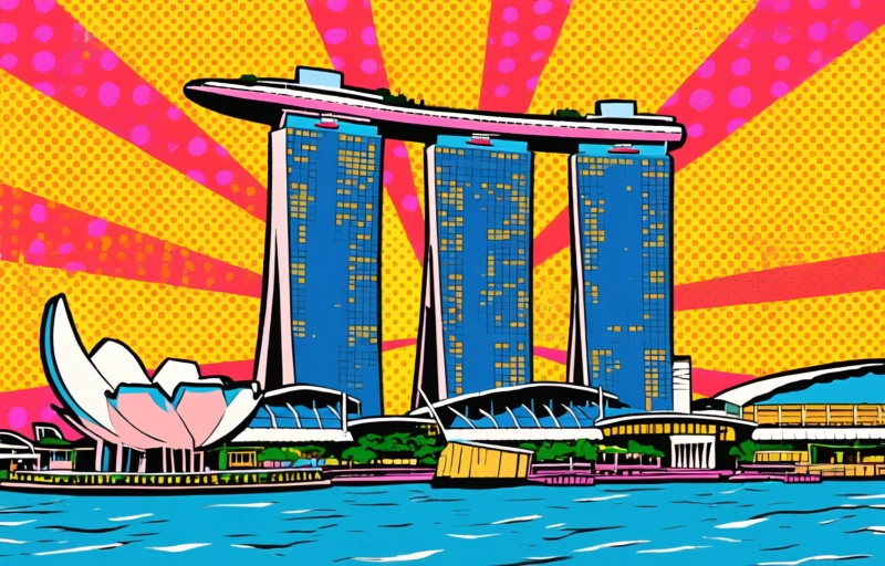 Visuelle Darstellung von Las Vegas Sands