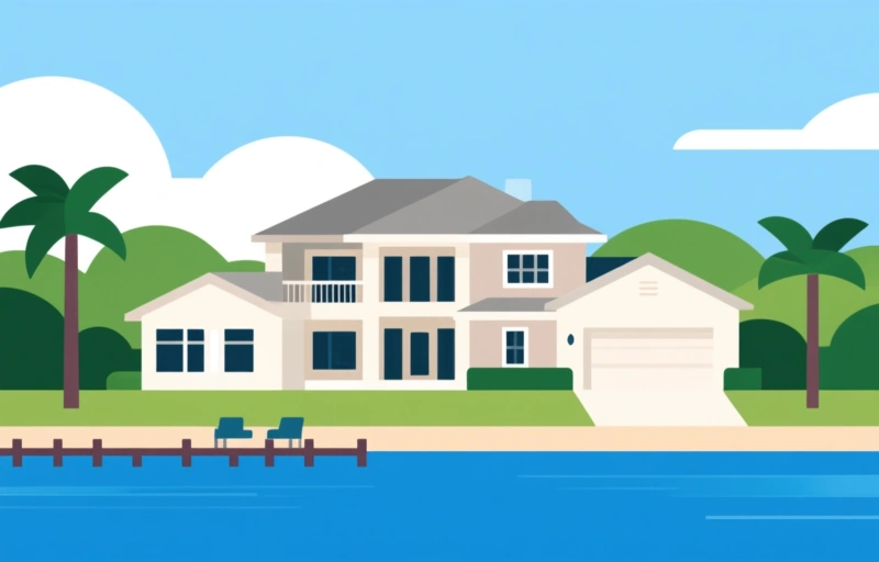 Lakefront Luxury in Jupiter: 4-Bedroom Home in The Shores