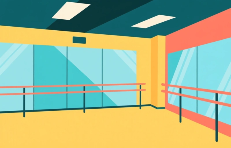 Visual representation of Dividing Lines in Dance