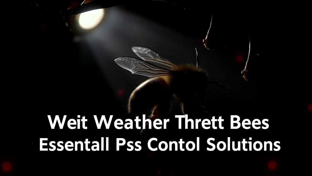 Wet Weather Threatens Bees: Essential Pest Control Solutions