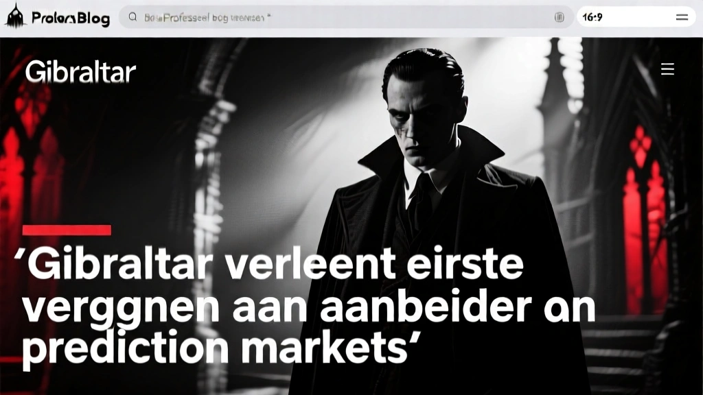 Gibraltar geeft eerste prediction market vergunning af