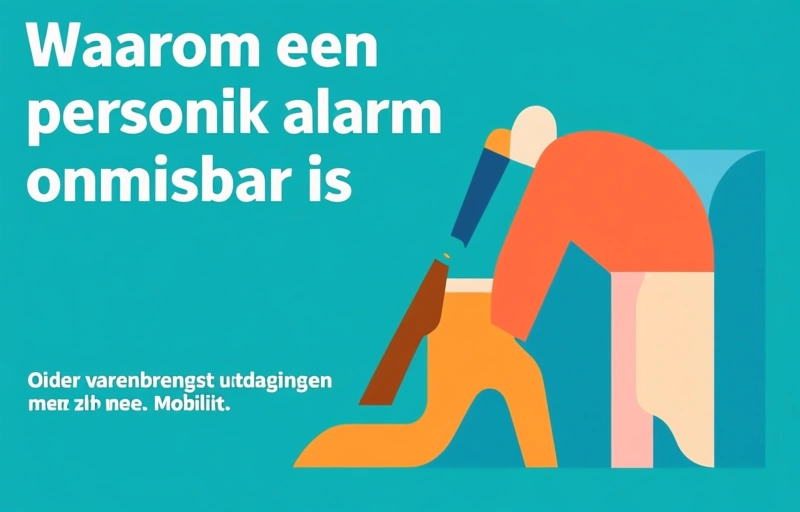 Visuele weergave van Persoonlijk alarm voor senioren