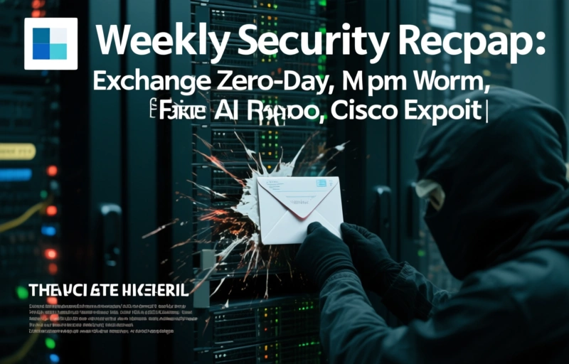 Visual representation of Weekly Security Recap