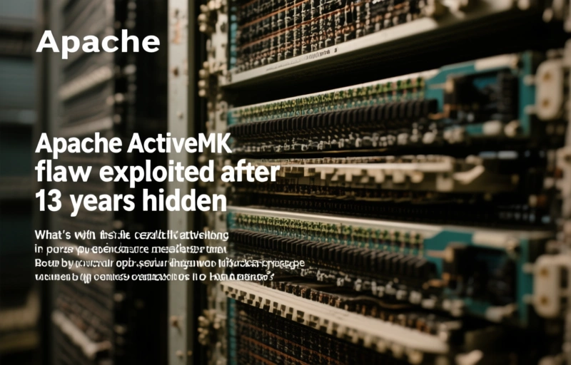 Visual representation of Apache ActiveMQ flaw exploited after 13 years hidden