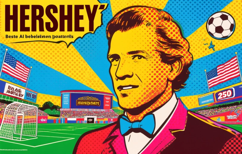 Hershey-aandelen profiteren van WK en jubileum VS
