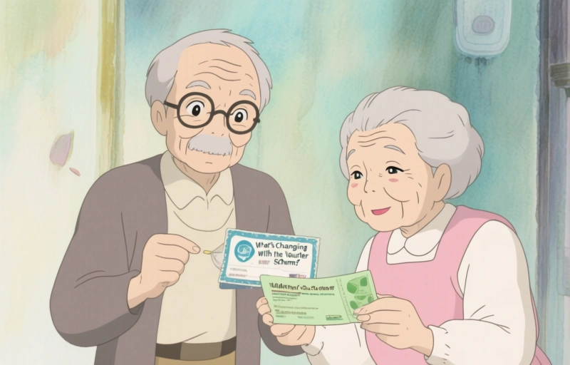 Visual representation of Hong Kong Toughens Rules for Senior Health Voucher Use