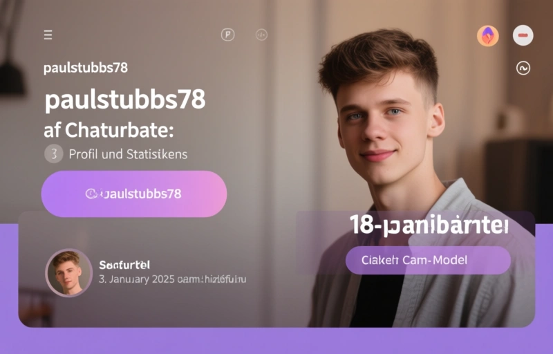 Visuelle Darstellung von paulstubbs78 auf Chaturbate