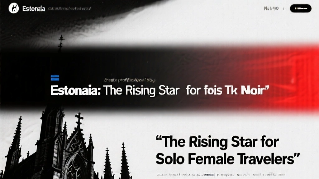 Estonia: The Rising Star for Solo Female Travelers