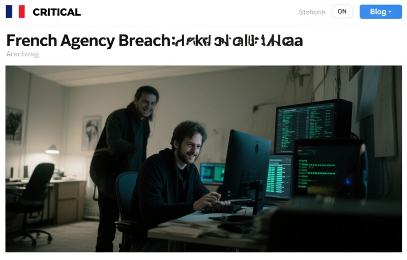 French Agency Breach: Hacker Selling Stolen Data
