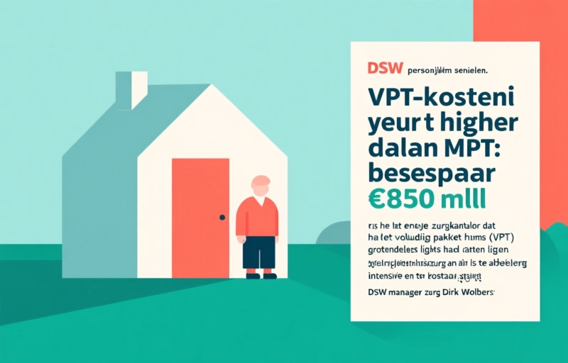VPT-kosten vier keer hoger dan MPT: bespaar €850 mln