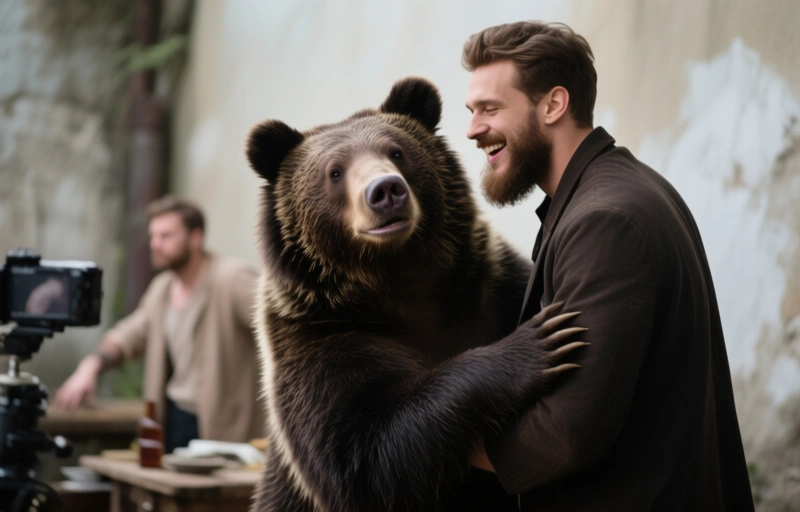 Sexy Bär mit Bart: Mateusz verführt dich