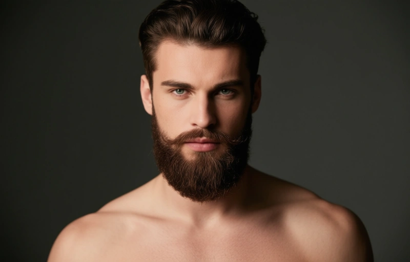 Visuelle Darstellung von Sexy Bär mit Bart