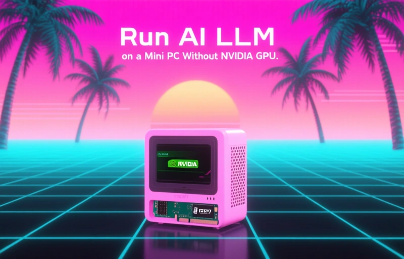 Run AI LLM on a Mini PC Without NVIDIA GPU