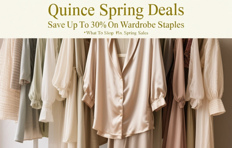 Visual representation of Quince Spring Deals