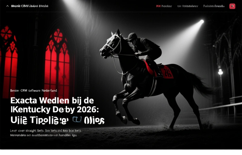 Exacta Wedden bij de Kentucky Derby 2026: Uitleg en Tips