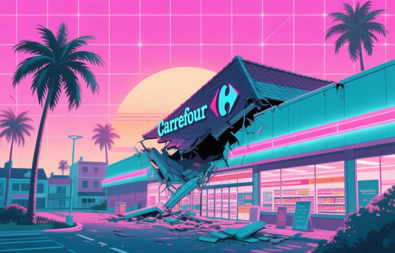 Carrefour Market heropent half juni na dakinstorting