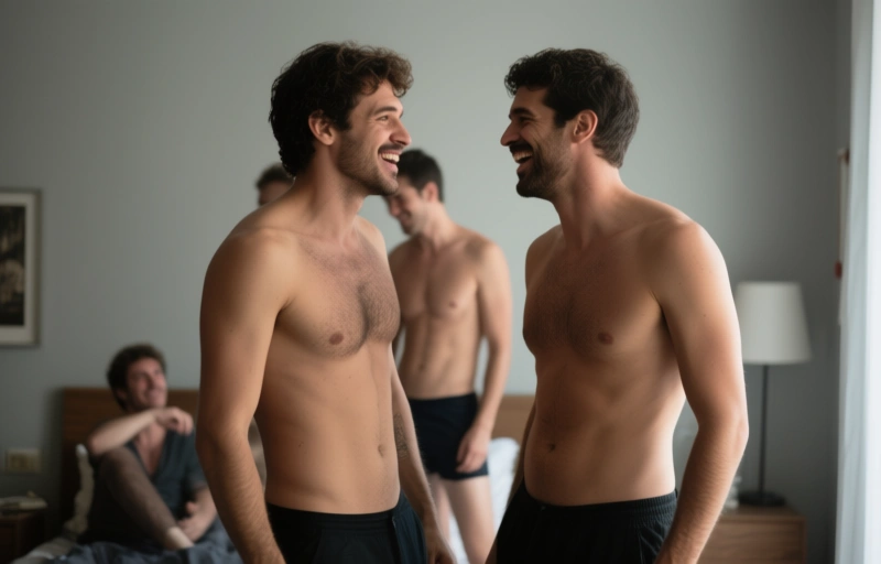 Oliver Carter und Diego Sans: Heiße Begegnung bei Men.com