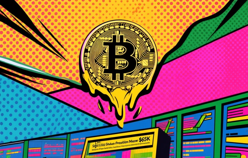 Bitcoin Drops Below $65K, Shakes Prediction Markets