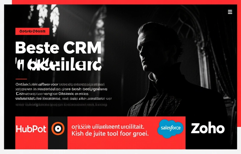 Beste CRM software voor bedrijven in Nederland