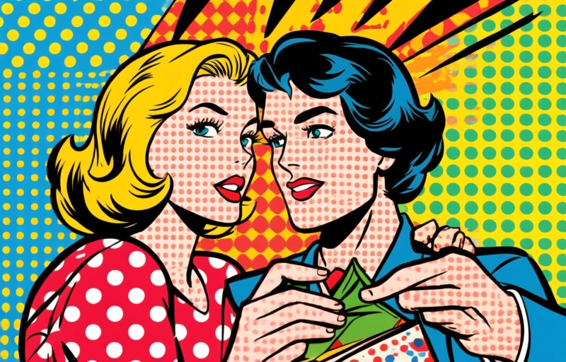 Visuele weergave van AI en tech-aandelen dalen door hoge kapitaalkosten