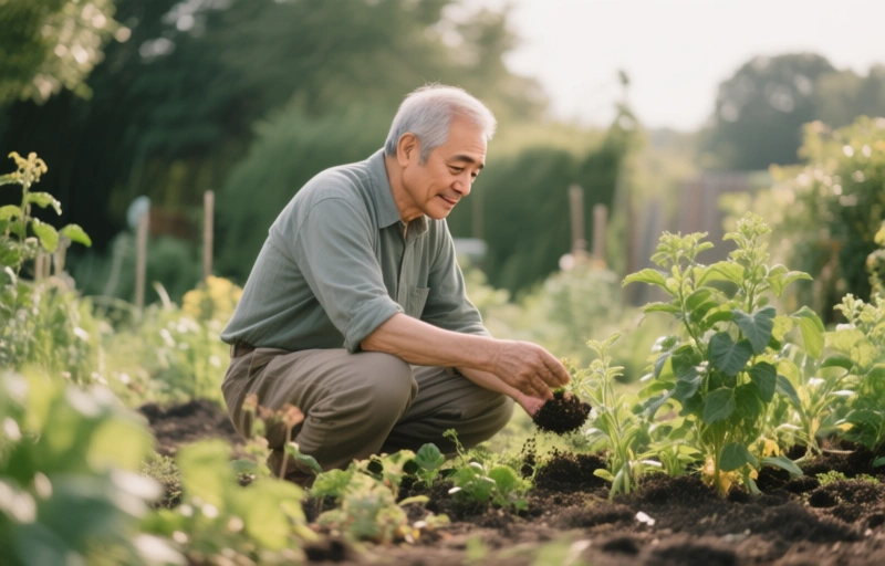 Visual representation of Gardening with Dad