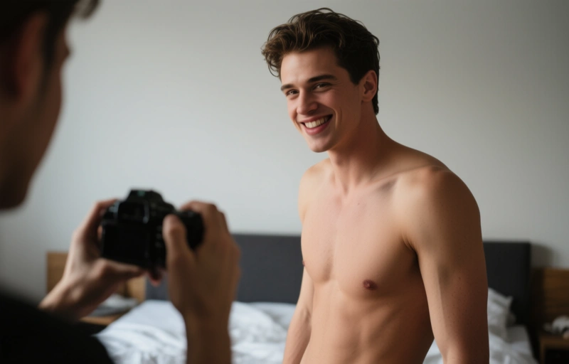 Deadlyboy nackt: Ein verführerischer Blick auf den heißen Star