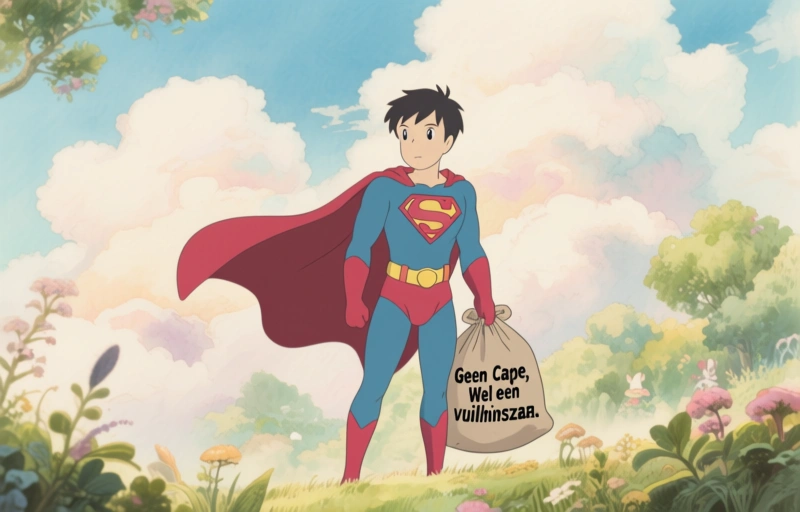 Word een Superheld in Westerhaar: Geen Cape, Wel een Vuilniszak