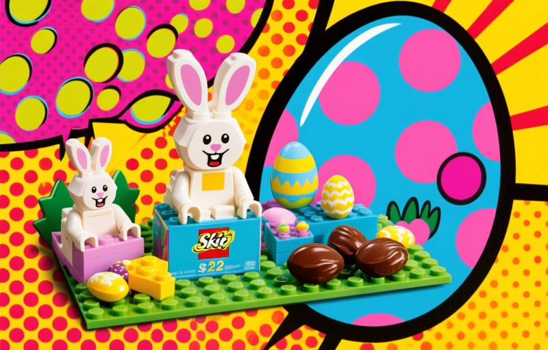 Skip Chocolate Eggs: This $22 LEGO Easter Bunny Set Steals Spring