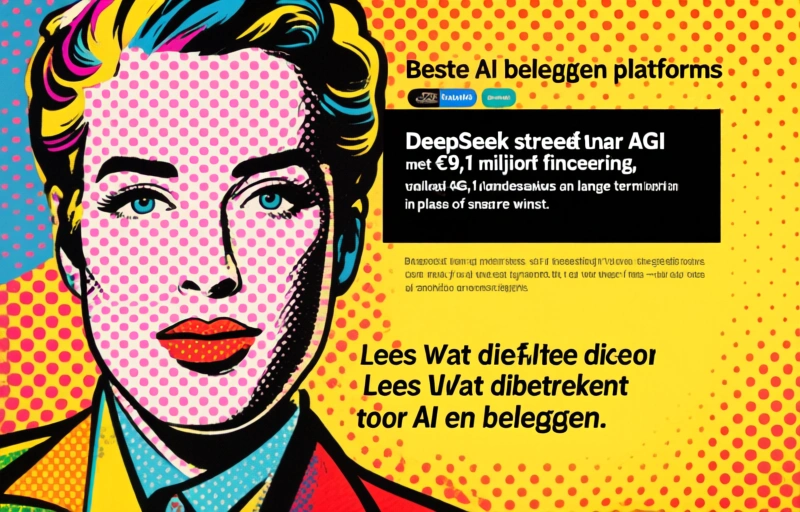 DeepSeek streeft naar AGI met €9,1 miljard financiering