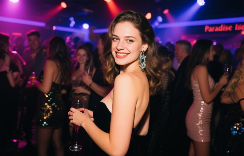 Visuelle Darstellung von Paradise Island Partys