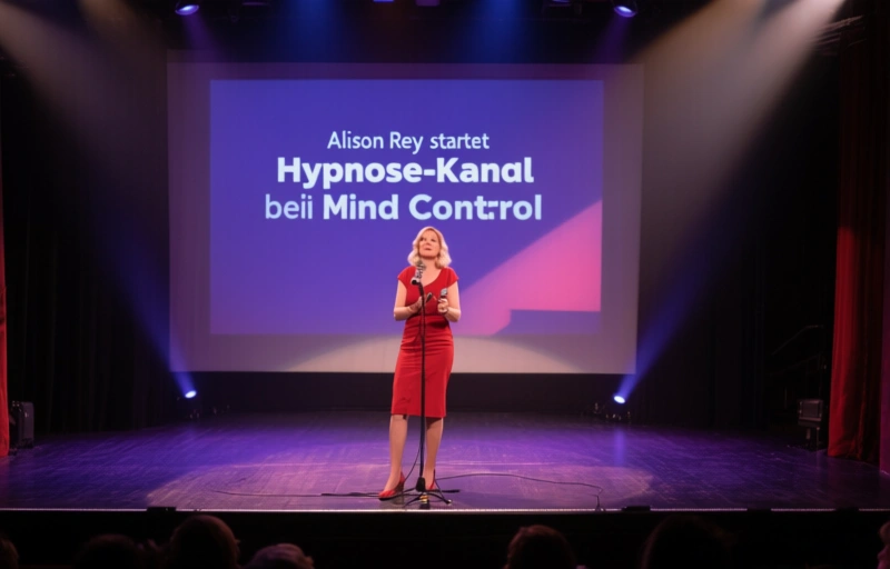Visuelle Darstellung von Alison Rey startet Hypnose-Kanal bei Mind Control Theater