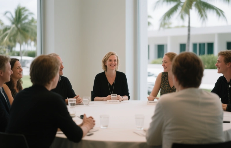 Sasha aus Dänemark: Roundtable zu Creator-Rechten in Miami