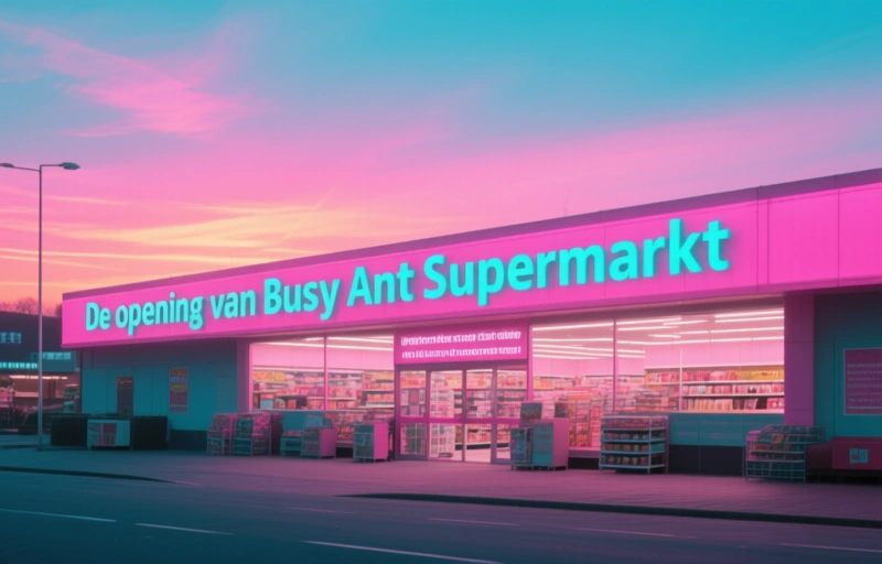 Visuele weergave van Busy Ant Supermarkt vult gat in Georgiana