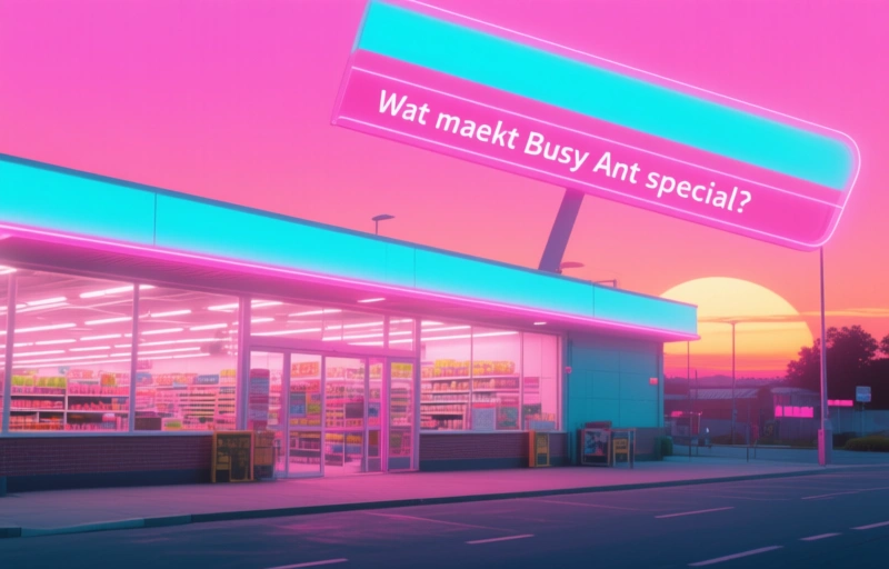 Visuele weergave van Busy Ant Supermarkt vult gat in Georgiana