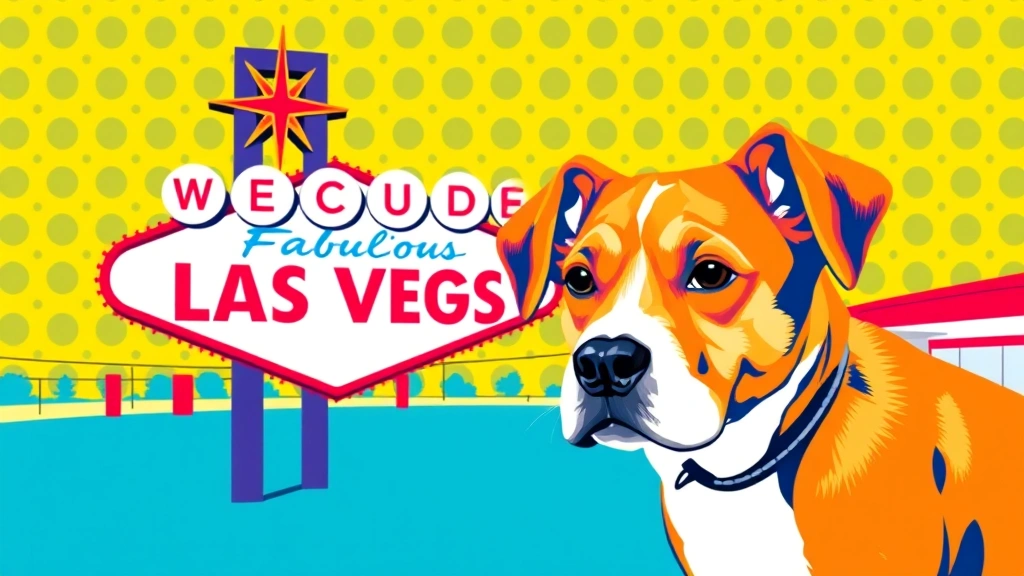 Hund am Flughafen Las Vegas gerettet und adoptiert