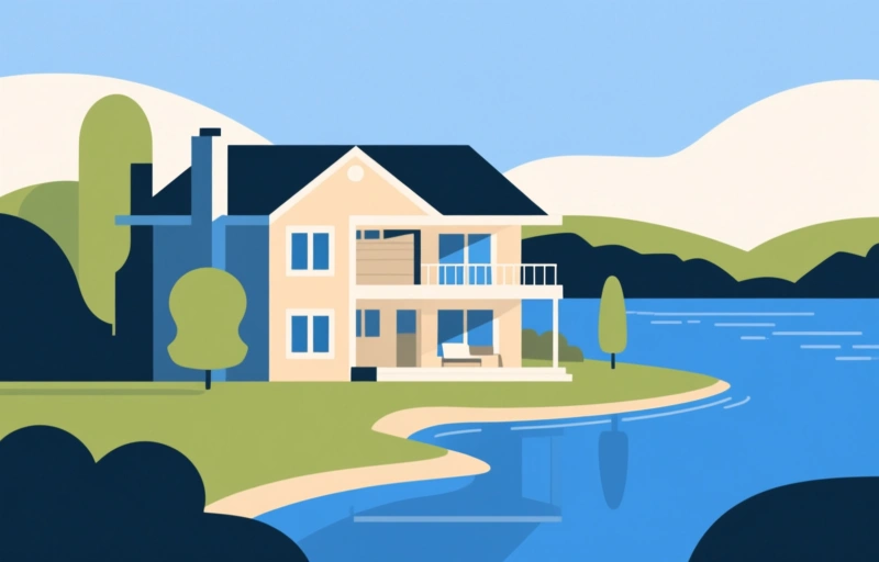 Luxury Furnished Home in Riverbend | 3BR with Lake Views